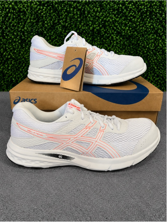 ASICS Other - Men's ASICS GEL-XTEND Athletic Shoes Size 10 White/Sunrise Red